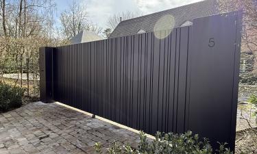 Design aluminium schuifpoort — Schilde